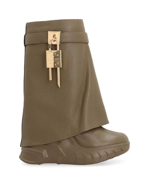 Givenchy Green High Boots