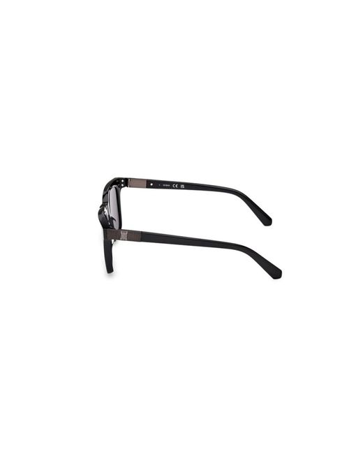 Guess Eckige Sonnenbrille in Metallic für Herren