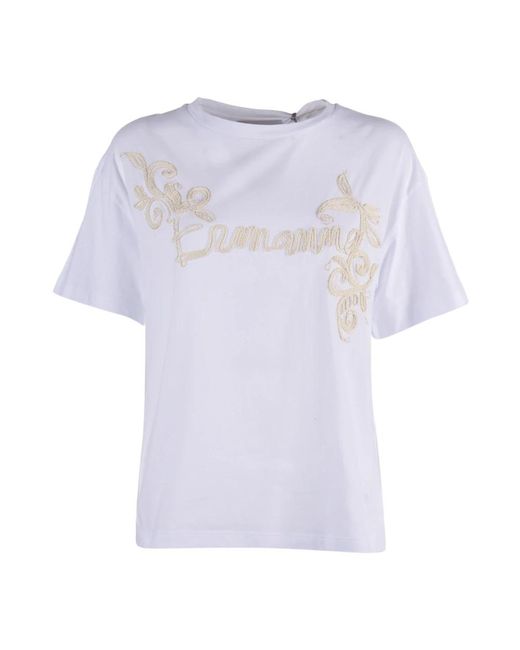 Ermanno Scervino Purple T-Shirts