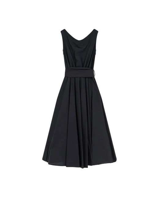 Lavi Black Midi Dresses