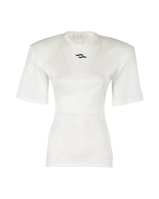 T-Shirts Ssheena de color White