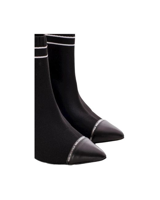 Karl Lagerfeld Blue Heeled boots