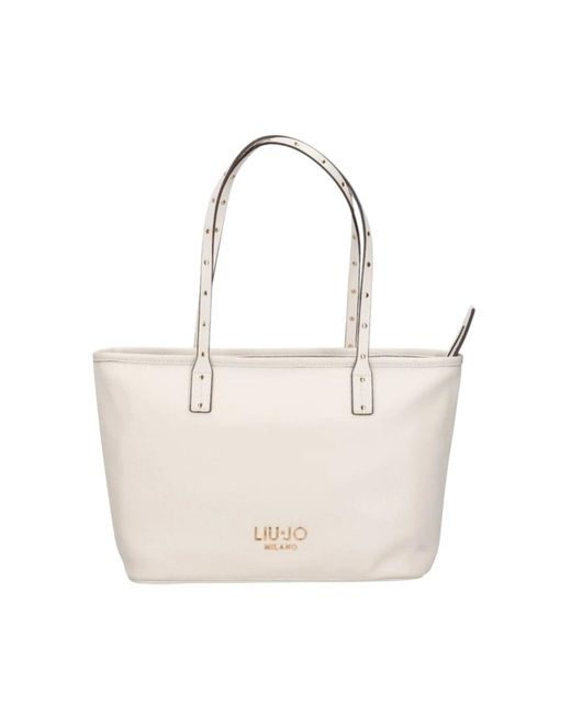 Liu Jo White Shopping Bags