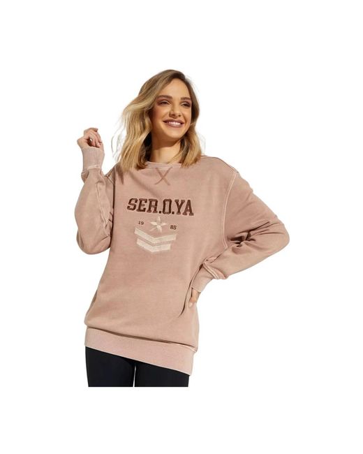 SER.O.YA Pink Sweatshirts