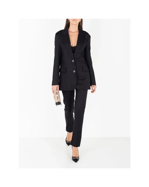 Silvian Heach Blue Slim-Fit Trousers