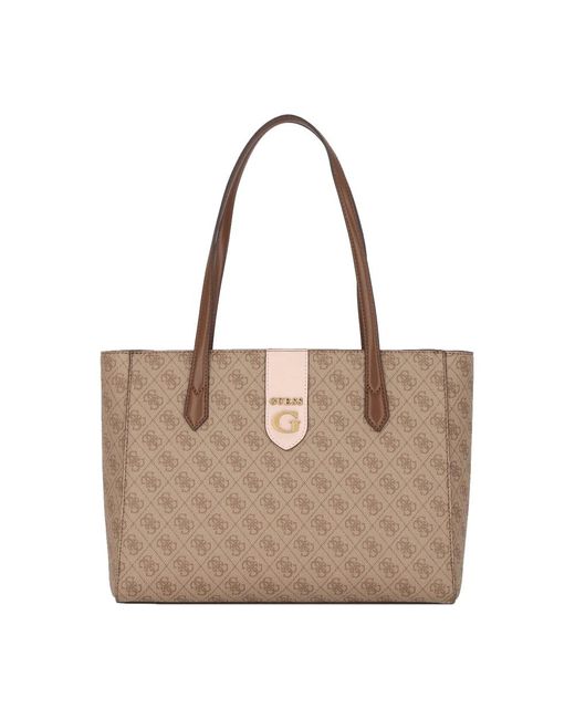 Guess Brown Shoulder Bags