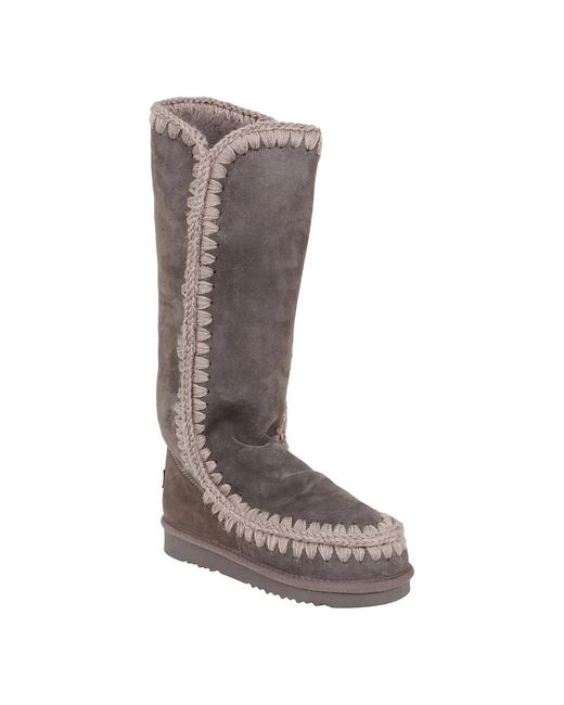 Mou Brown Winter Boots