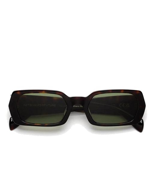 Retrosuperfuture Green Sunglasses
