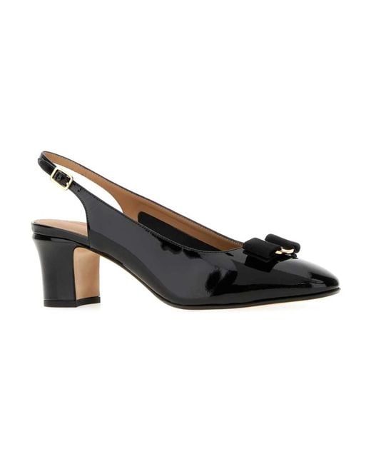 Ferragamo Black Pumps