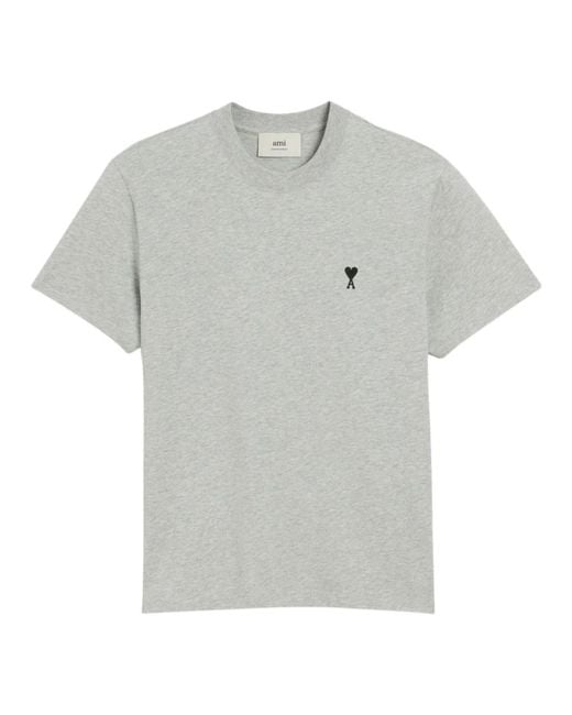 AMI T-Shirts in het Gray voor heren