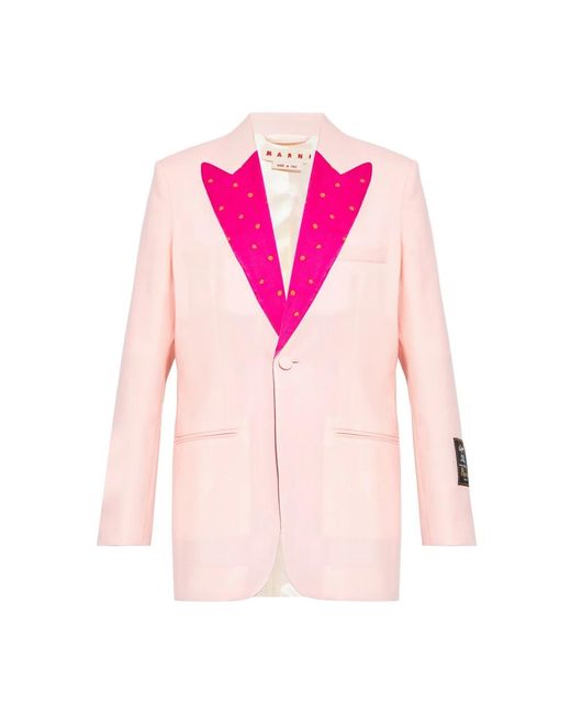 Marni Pink Blazers