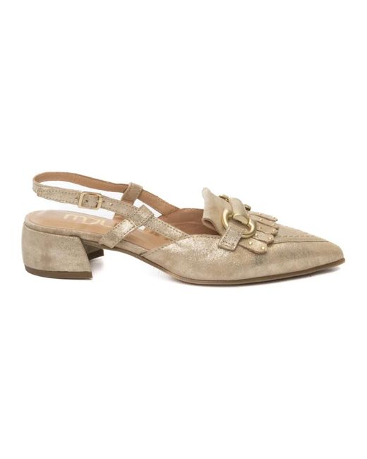 Mjus Natural Chanel Mule