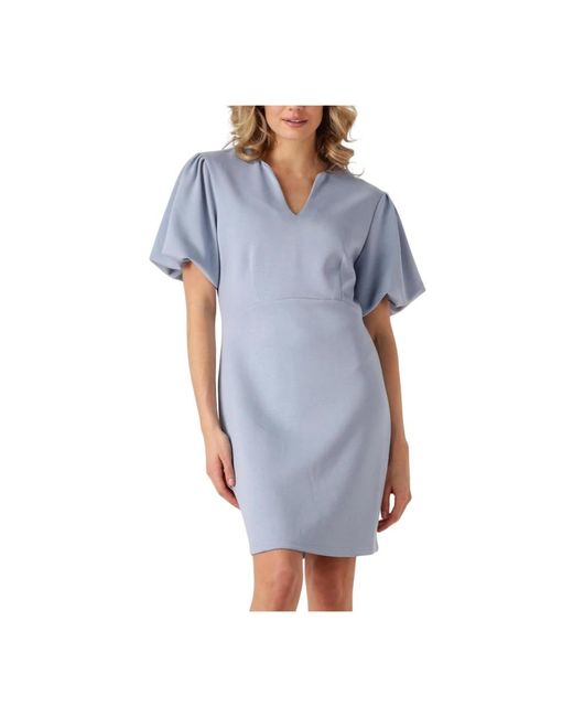 Aaiko Kleedjes ,Paars ,Elegante Charmante Jurk in het Blue