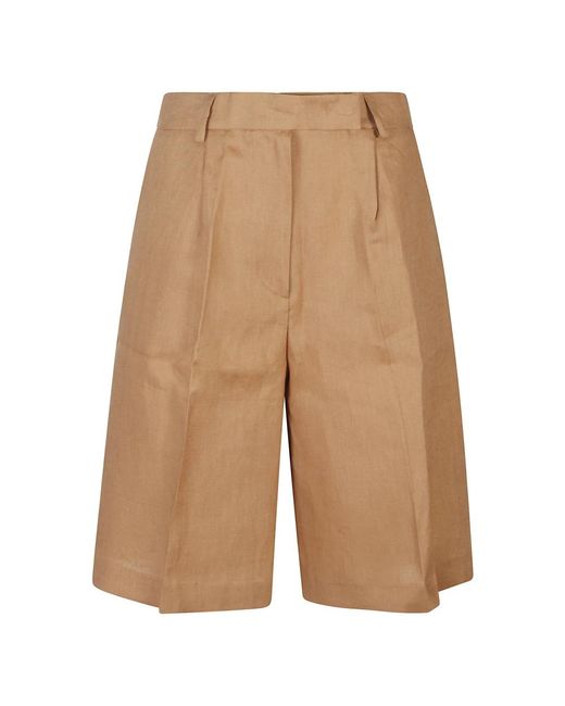 ACTUALEE Natural Short Shorts