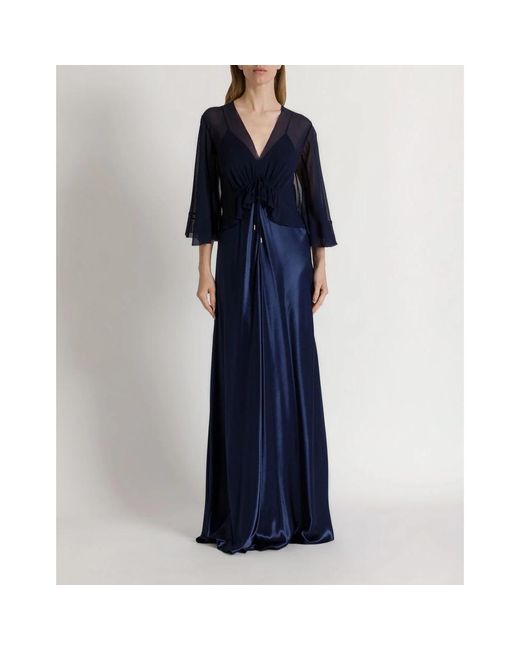 Alberta Ferretti Blue Gowns