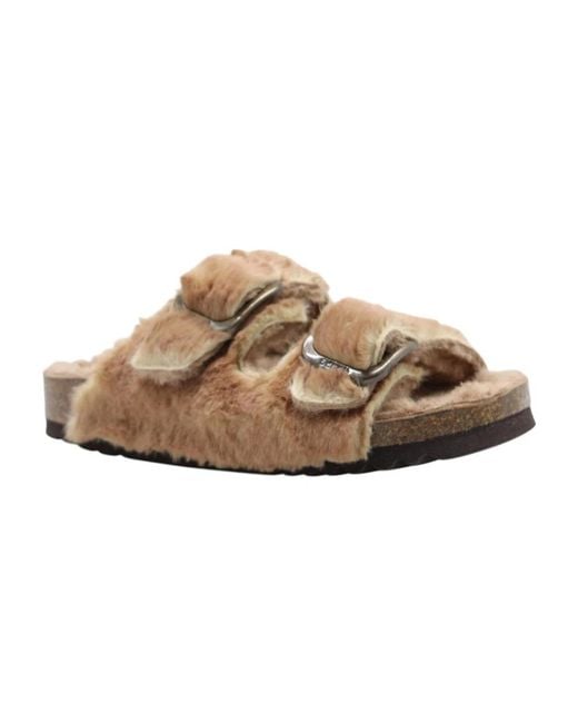 Scholl Brown Slipper