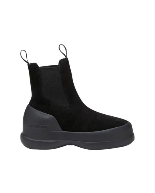 Moon Boot Black Chelsea Boots for men