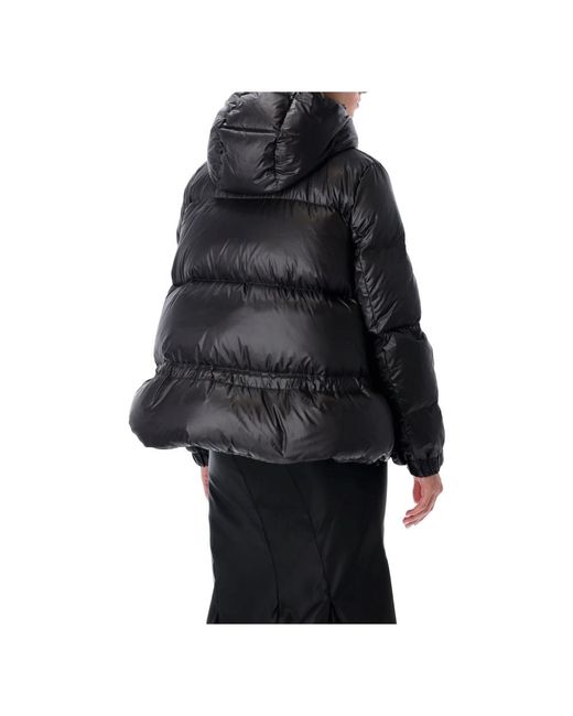Sacai Black Down Jackets