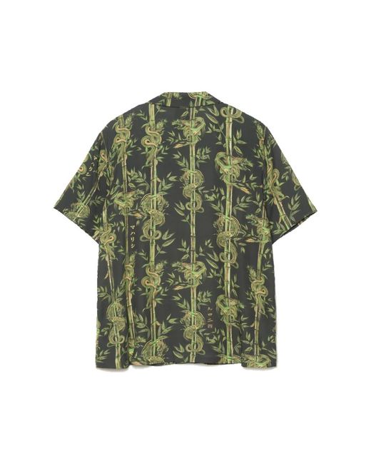 Maharishi Green Short Sleeve Shirts for men