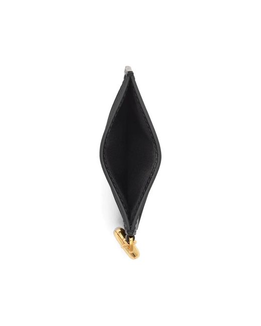 Marc Jacobs Black Calf Leather Card Holder