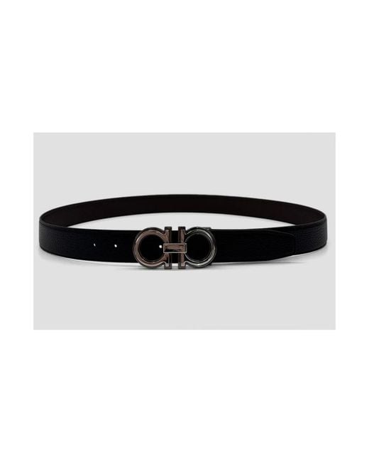 Ferragamo Black Belts for men
