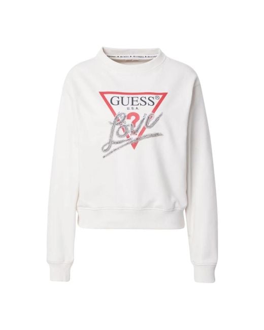 Guess Sweatshirts in het White