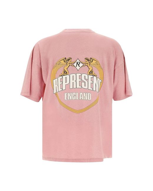 T-Shirts Represent de hombre de color Pink