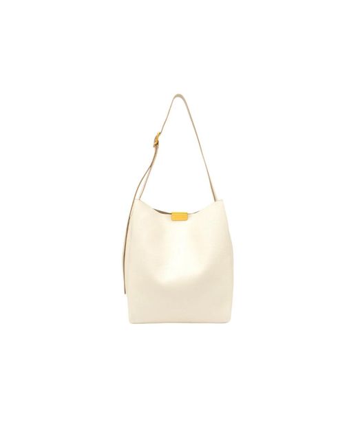 Gianni Chiarini White Shoulder Bags