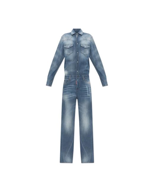 DSquared² Blue Jumpsuits
