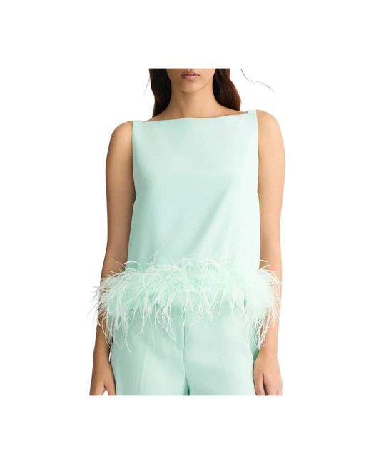 Liu Jo Green Sleeveless Tops