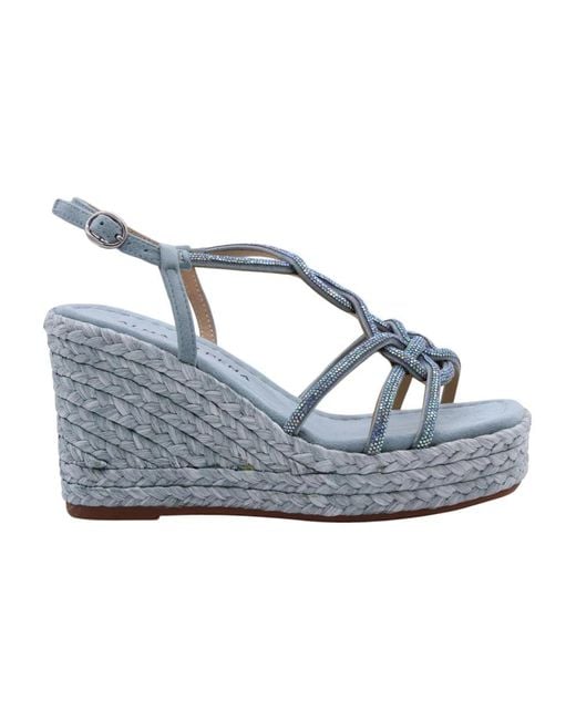 Wedges di Alma En Pena. in Blue