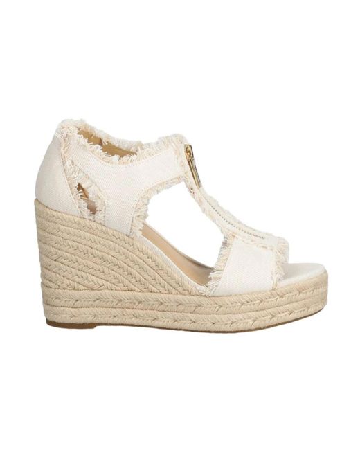 Michael Kors White Wedges