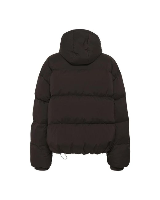 Winter Jackets Gestuz de color Black