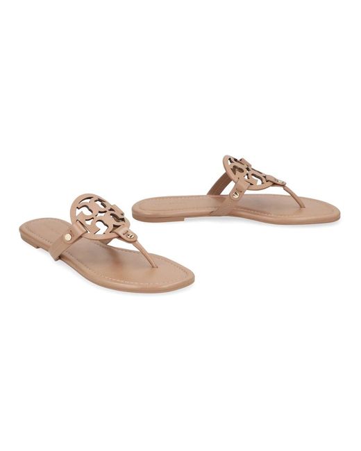 Tory Burch Brown Flip Flops