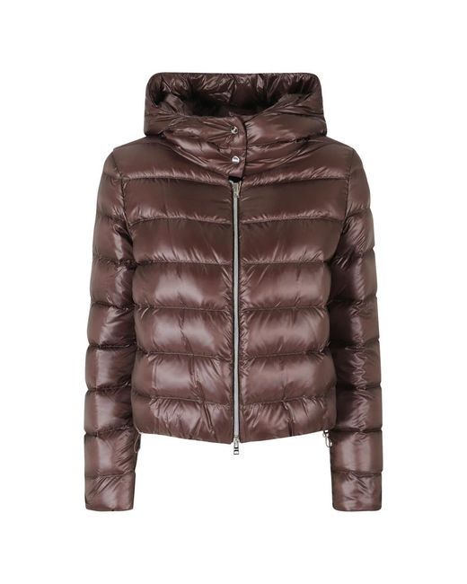 Herno Brown Winter Jackets