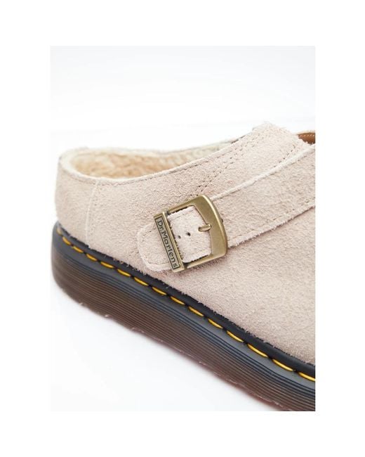 Dr. Martens White Mules for men