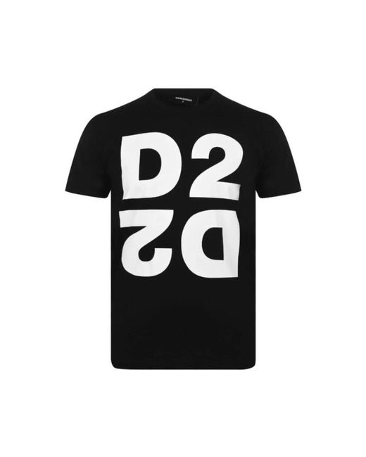DSquared² Black T-Shirts for men