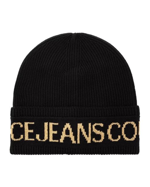 Beanies Versace Jeans Couture de hombre de color Black