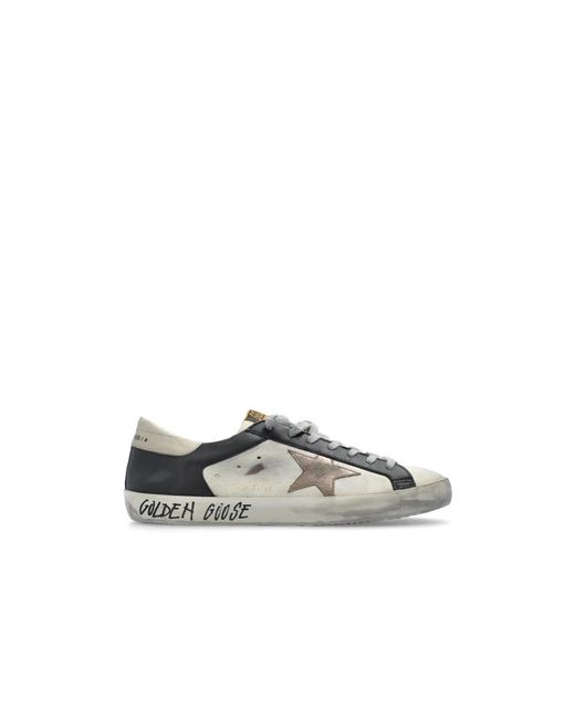 Golden Goose Deluxe Brand Gray Sneakers for men