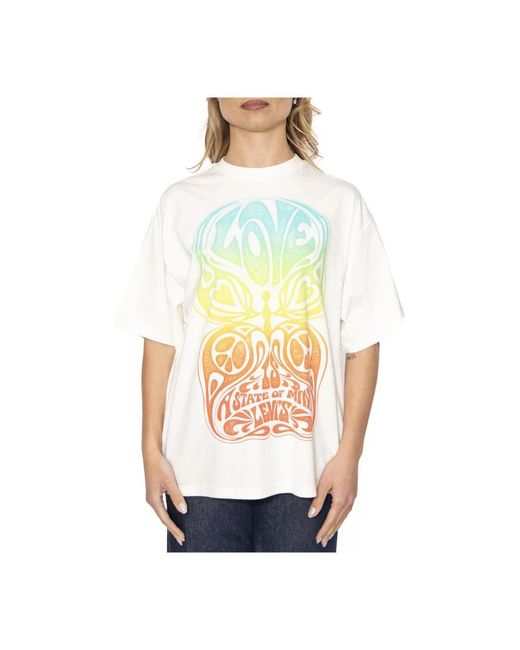 Levi's Tops ,Wit ,T-Shirts in het White