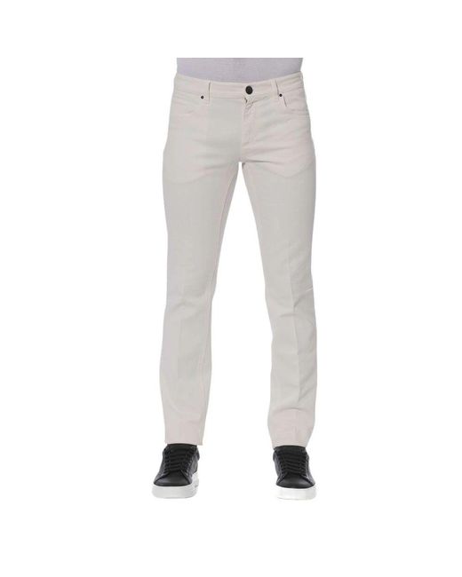 Trussardi Gray Slim-Fit Jeans for men