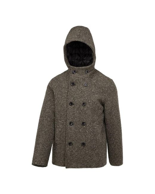 Double-Breasted Coats Bomboogie de hombre de color Green
