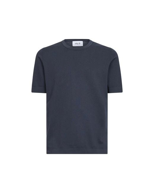 D4.0 Blue T-Shirts for men