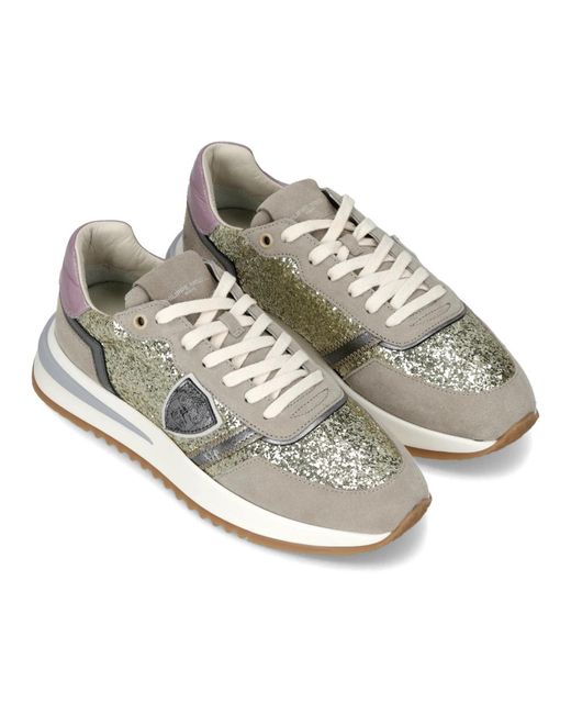 Philippe Model Gray Sneakers