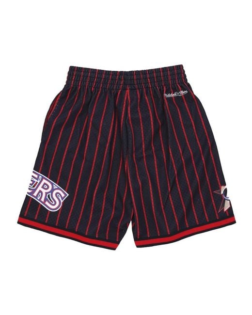 Mitchell & Ness Blue Casual Shorts for men