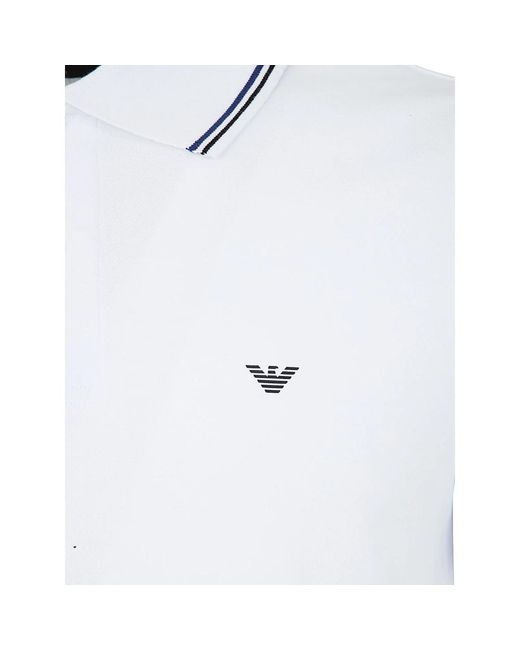 Emporio Armani Polo Shirts in White für Herren