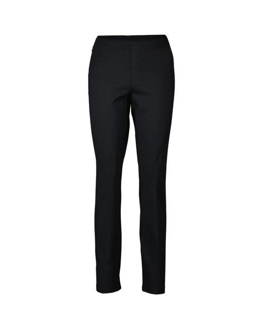Spanx Black Slim-Fit Trousers