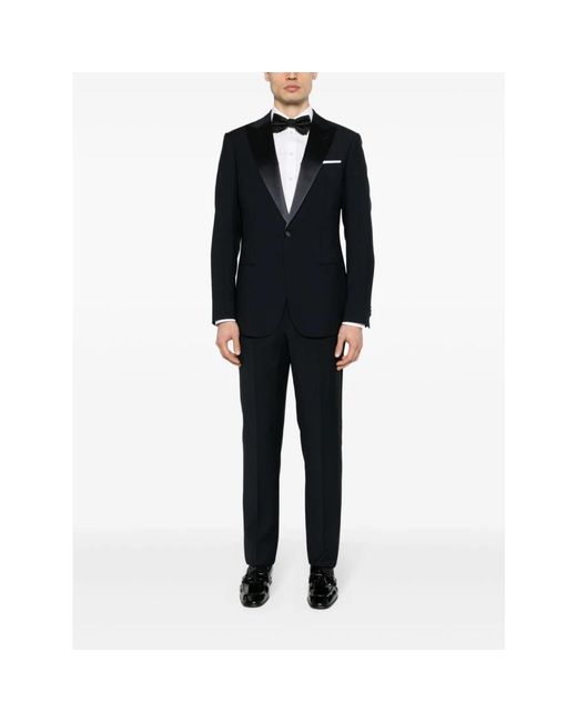 Giorgio Armani Black Single Breasted Suits for men