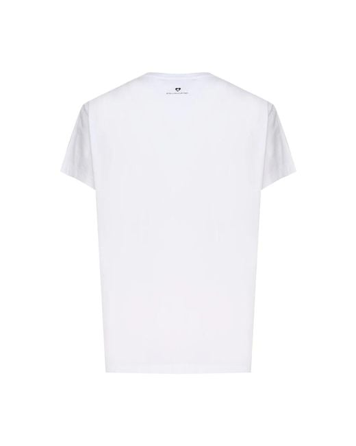 Stella McCartney White Bio-baumwolle weiße t-shirts und polos,modische t-shirts und polos