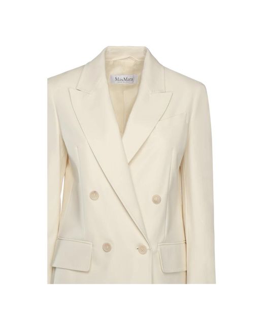 Max Mara Natural Blazers